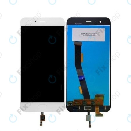 Xiaomi Mi 6 - LCD Kijelző + Érintőüveg (White) TFT