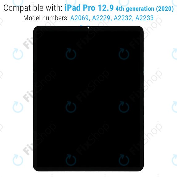 LCD Kijelző iPad Pro 12.9" (4th Gen 2020), Érintőüveg és IC Board without Frame, Refurbished