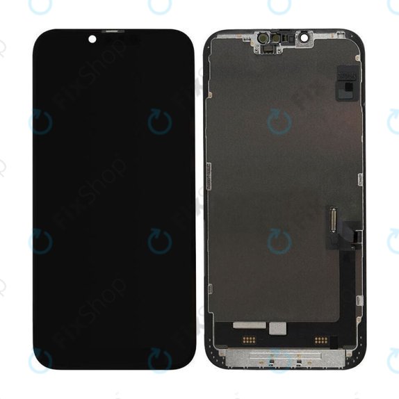 Kijelző In-Cell HD+ iPhone 14 Plus, Érintőüveg kerettel