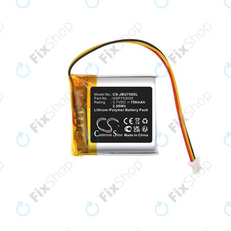 Akkumulátor Sennheiser GSP 350, 500, 670, 350mAh, Li-Pol, 3.7V, AHB552826TPC-2, HQ