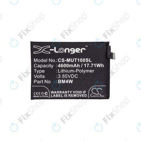 Xiaomi Mi 10T Lite 5G, Redmi Note 9 Pro 5G - Akkumulátor BM4W 4600mAh HQ