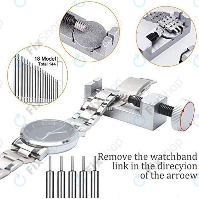 Órajavító szerszámkészlet - 185db