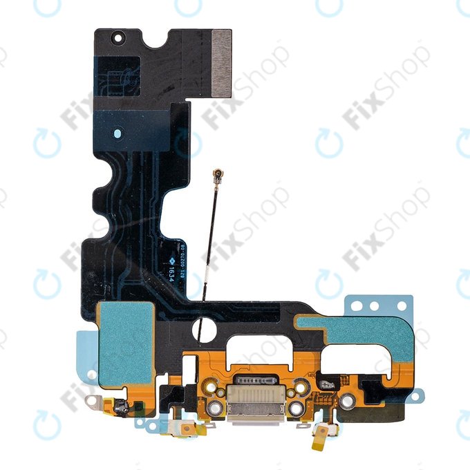 Apple iPhone 7 - Töltő Csatlakozó + Flex Kábelek (Space Gray)