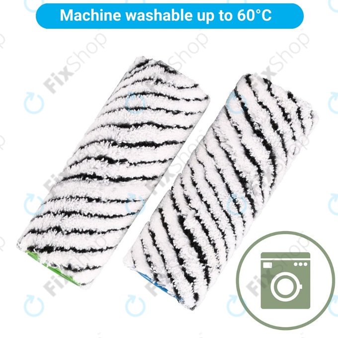 Kärcher FC 3, FC 5, FC 7 - Görgőkészlet Kőfelületekhez (Fekete)