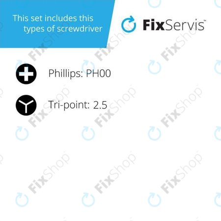 Csavarhúzó Készlet - Phillips + Tri-Point (MacBook)