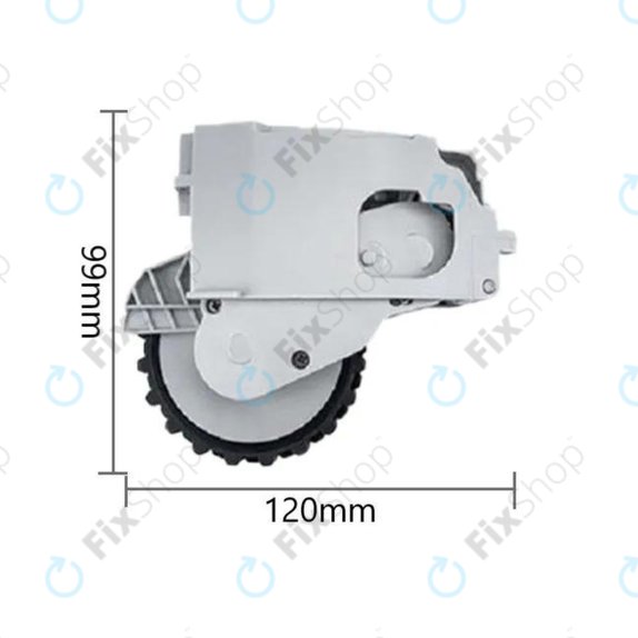 Xiaomi Dreame F9, Mi Robot Vacuum Mop (Mijia 1C), 2 Pro+ (Mijia 1T) - Kerék Motorral (Jobb) (Fehér)