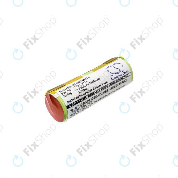 Akkumulátor Oral-B Professional Care, Triumph, 2500mAh, Ni-MH, 1.2V, 3731, HQ