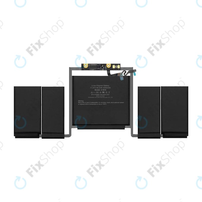 Apple MacBook Pro 13" A1706 (Early 2016 - Late 2017) - Akkumulátor A1819 4320mAh FixPremium