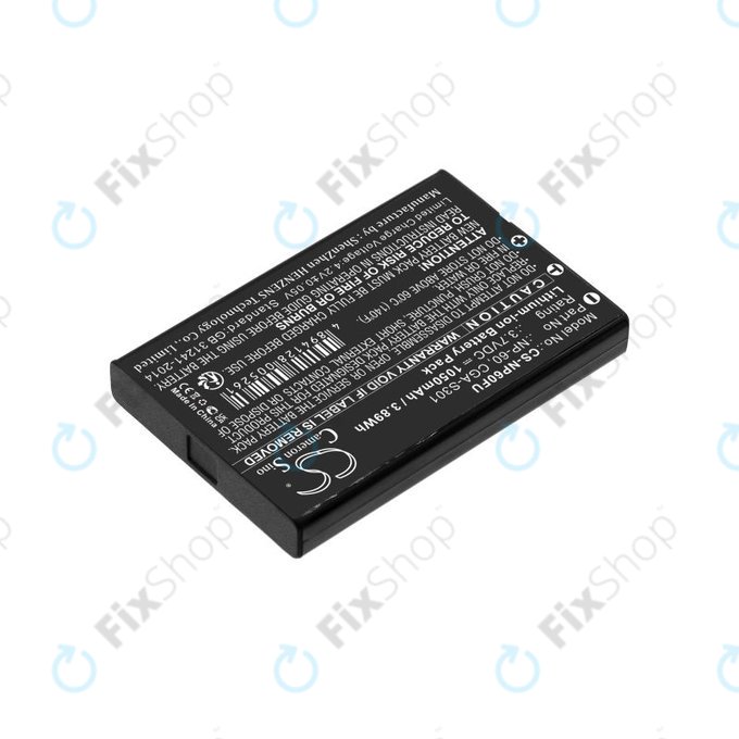 Akkumulátor Agfa, HP Photosmart, Toshiba Camileo, 1050mAh, Li-Ion, 3.7V, NP-60, COMA-BP1, HQ