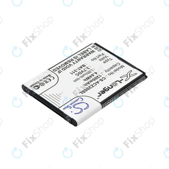 Akkumulátor Acer Liquid Z200, BAT-311, Li-ion, 3.7V, 1200mAh, HQ