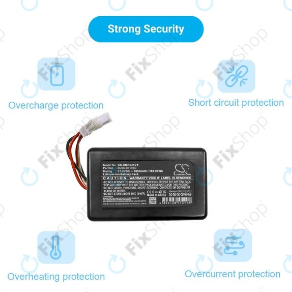 Samsung PowerBot R9350, R9250 - Akkumulátor DJ96-00193D Li-Ion 21.6V 5000mAh HQ