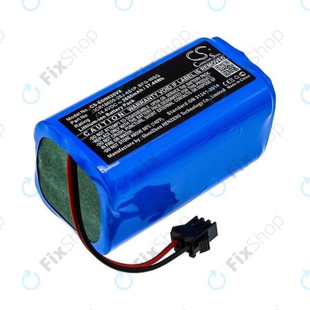 Ecovacs Deebot N79, N79S, Eufy RoboVac-series, Proscenic 850-series - Akkumulátor BFG-WSQ, ICR18650-26J-4S1P, UR18650ZY-4S1P-AAM Li-Ion 14.4V 2600mAh HQ