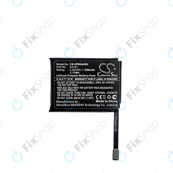 Apple Watch 5 44mm, SE 44mm - Akkumulátor A2181 290mAh HQ