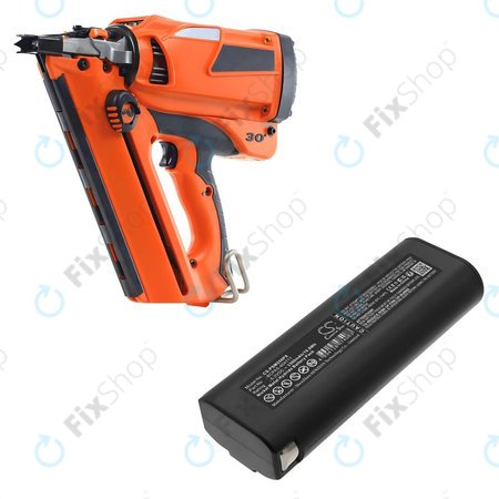 Akkumulátor Paslode 900400, 3300mAh, Ni-MH, 6V, 404400, BCPAS-404717, HQ