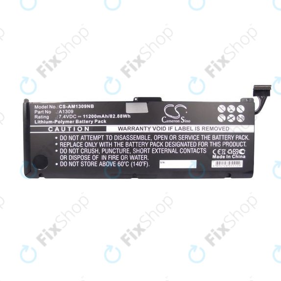 Apple MacBook Pro 17" A1297 (Early 2009 - Mid 2010) - Akkumulátor A1309 11200mAh HQ