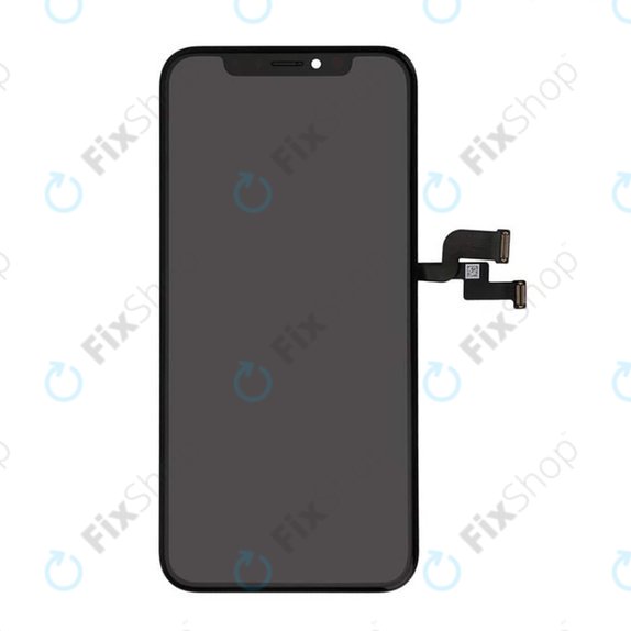 Kijelző iPhone XS, Érintőüveg kerettel, Refurbished