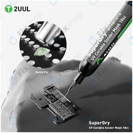 UV-re kötő forrasztásgátló lakk, 2UUL SC55, 10cc