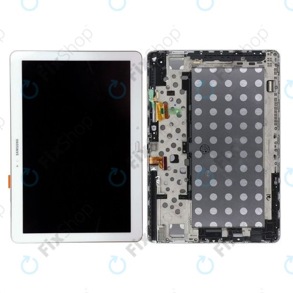 Samsung Galaxy Note Pro 12.2 P900 - LCD Kijelző + Érintőüveg + Keret (White) - GH97-15510B Genuine Service Pack