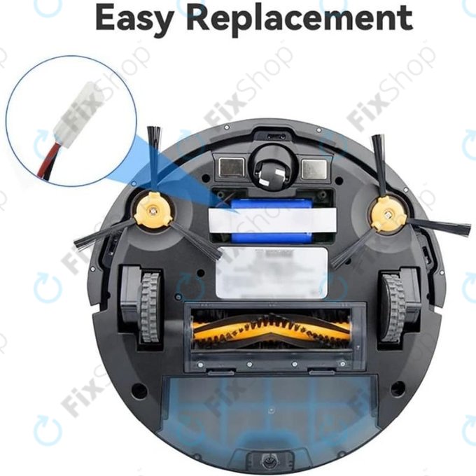 Xiaomi Essential (Mijia G1), Flyco FC-series, myVacBot SN500, Panasonic MC-series, Phicomm X3, Puppy R-series - Akkumulátor Li-026418 Li-Ion 14.8V 2600mAh