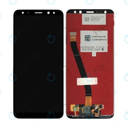 Huawei Mate 10 Lite - LCD Kijelző + Érintőüveg (Black) TFT