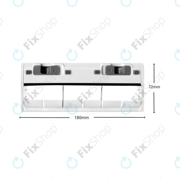 Ecovacs Deebot N-series, T-series, X1-series, Ozmo-series - Kefevédő Fedél (Fehér)