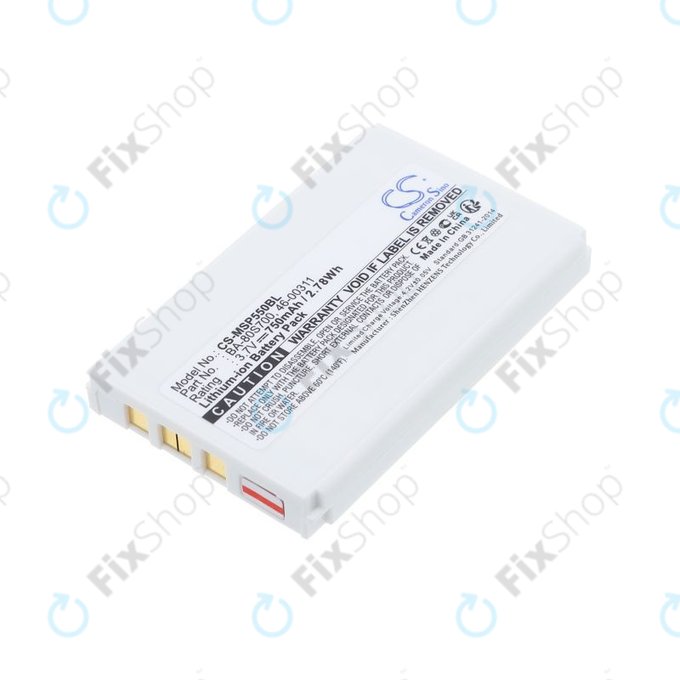 Akkumulátor Cipherlab 8300-L, Metrologic MK5502, 750mAh, Li-Ion, 3.7V, BA-80S700, HQ