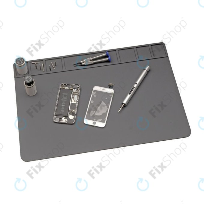 ESD Antisztatikus Hőálló Szilikon Alátét - 50 x 35cm