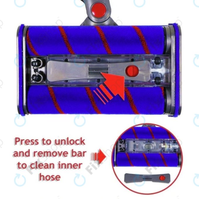 Dyson V-series, Outsize - Dupla Görgős Padlófúvóka