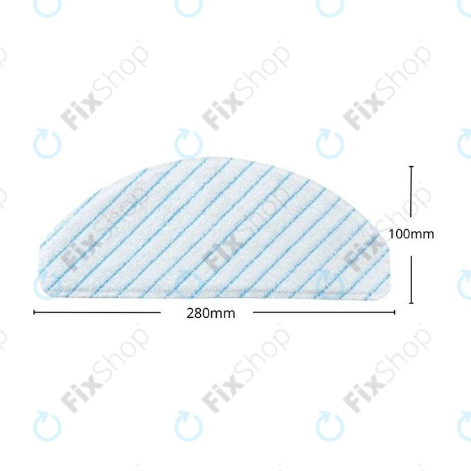 Ecovacs Deebot N8-series, T-series, X1 Plus - Felmosórongy (Mosható)