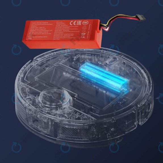 Akkumulátor Xiaomi Mi Robot Vacuum Mop 2 (Mijia 2C), 2 Pro, P1904-4S2P-MM, Li-Ion, 14.4V 6500mAh