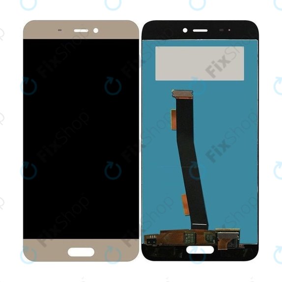 Xiaomi Mi 5 - LCD Kijelző + Érintőüveg (Gold) TFT