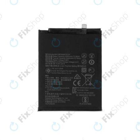 Huawei Mate 10 Lite, Honor 7X, Nova 2 Plus, P Smart Plus (Nova 3i), P30 Lite, P30 Lite 2020 - Akkumulátor HB356687ECW 3340mAh