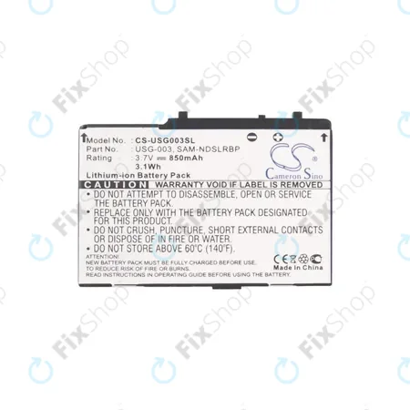 Nintendo DS, DS Lite - Akkumulátor USG-001, USG-003, SAM-NDSLRBP 850mAh HQ