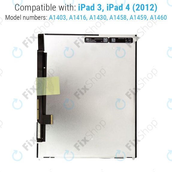 LCD Kijelző Apple iPad 3, iPad 4, Refurbished