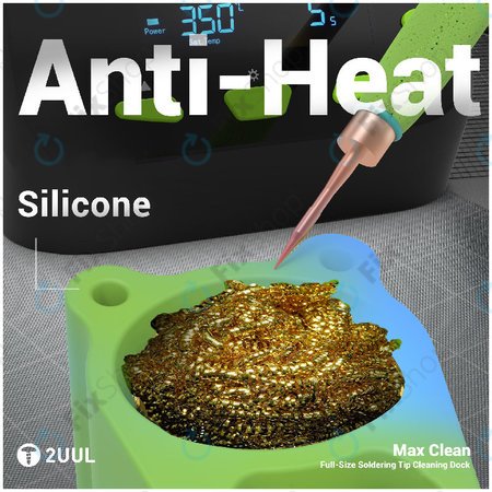 Max Clean forrasztóhegy tisztító dokkoló, 2UUL FD30