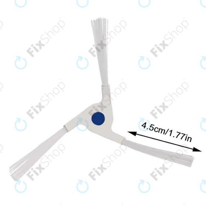 Ecovacs Deebot X2-series - Roidmi EVE Plus - Oldalkefe (Fehér) - 2db