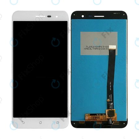 Asus Zenfone 3 ZE520KL (Z017D) - LCD Kijelző + Érintőüveg (White) TFT