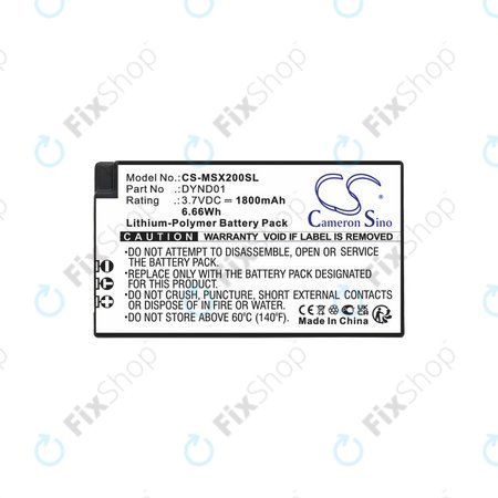 Akkumulátor Microsoft Xbox Elite Series 2, 1800mAh, Li-Pol, 3.7V, DYND01, HQ