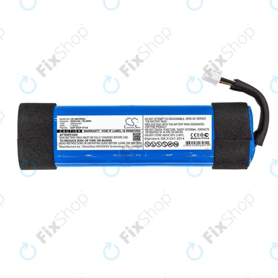 Akkumulátor JBL Xtreme 3, 5200mAh, Li-Ion, 7.4V, GSP-2S2P-XT3A, HQ