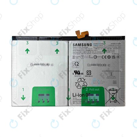 Samsung Galaxy Tab S10+ X820, X826B - Akkumulátor EB-BX828ABE 10900mAh - GH82-35927A Genuine Service Pack