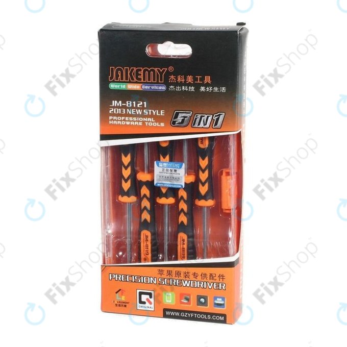Jakemy JM-8121 - Csavarhúzó Készlet (Apple, Samsung) 5in1