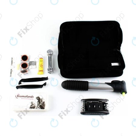 Praktikus Javítókészlet Kerékpárokhoz és Robogókhoz 6in1