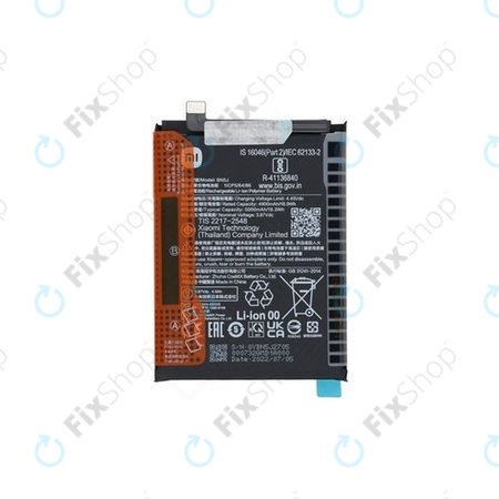 Xiaomi Poco X5 - Akkumulátor BN5J 5000mAh - 46020000F41Y Genuine Service Pack