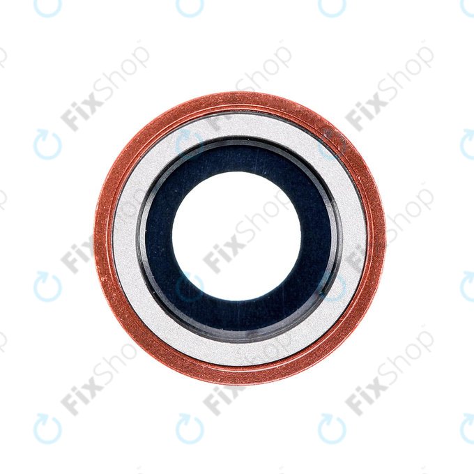 Apple iPhone XR - Visszapillantó Üveg Kerettel (Coral)