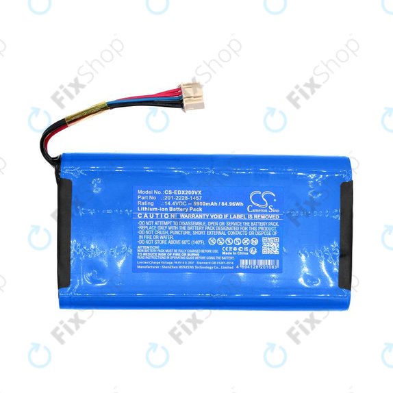 Akkumulátor Ecovacs Deebot X2 Omni, 5900mAh, Li-Ion, 14.4V, 201-2228-1457, HQ