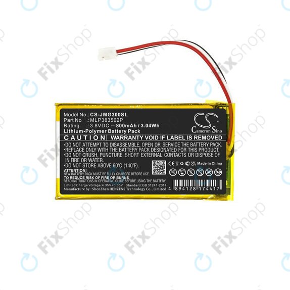 JBL Go 3 - Akkumulátor MLP383562P 730mAh HQ