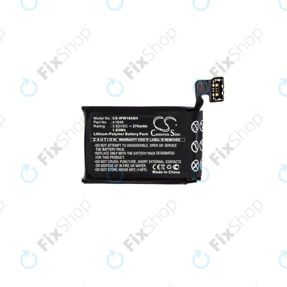 Apple Watch 3 38mm - Akkumulátor A1848 (GPS + Cellular Version) 270mAh HQ