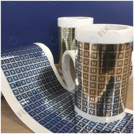 Biztonsági Matrica (5 x 5mm) - Narancs - 100pcs