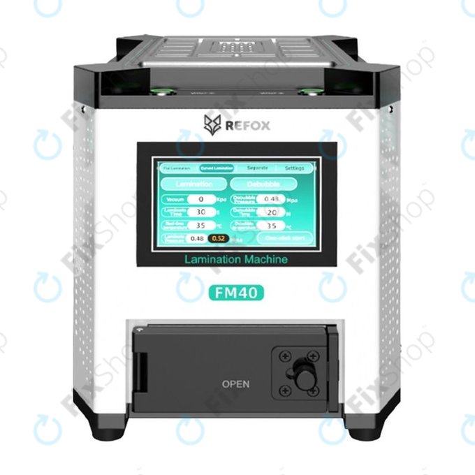 Refox FM40 - LCD Kijelző Lamináló Gép 3in1