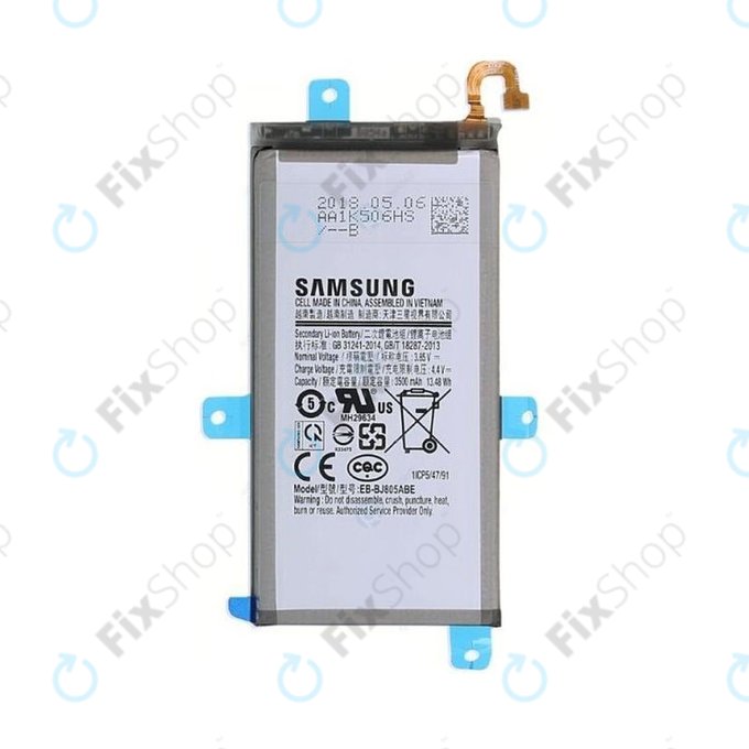 Samsung Galaxy A6 Plus A605 (2018) - Akkumulátor EB-BJ805ABE 3500mAh - GH82-16480A Genuine Service Pack